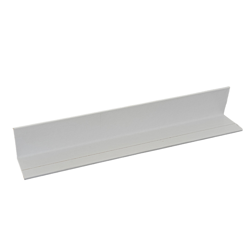 White Finish Paper Corner Protector para sa High-Visibility Packaging